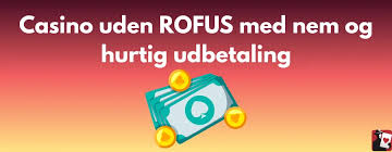 Casino Uden ROFUS og MitID - Spil Uden Bekymringer